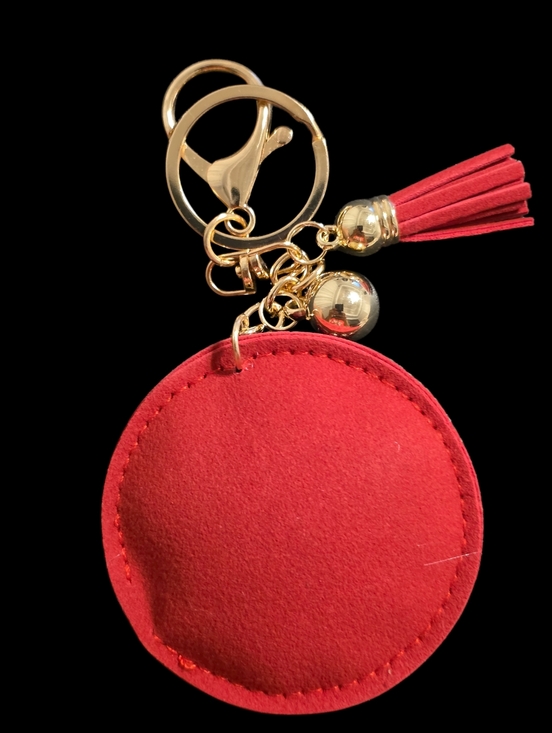 Toronto Raptors Basketball Rhinestone Bag Charm Keychain - Picture 2 of 2